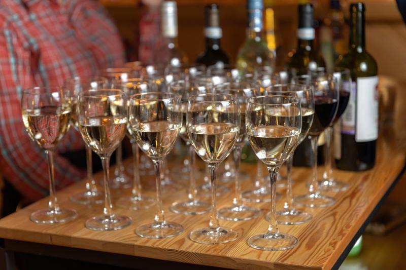 En la cata de vinos