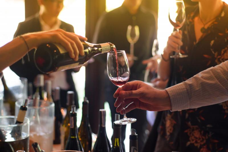 Una cata de vinos